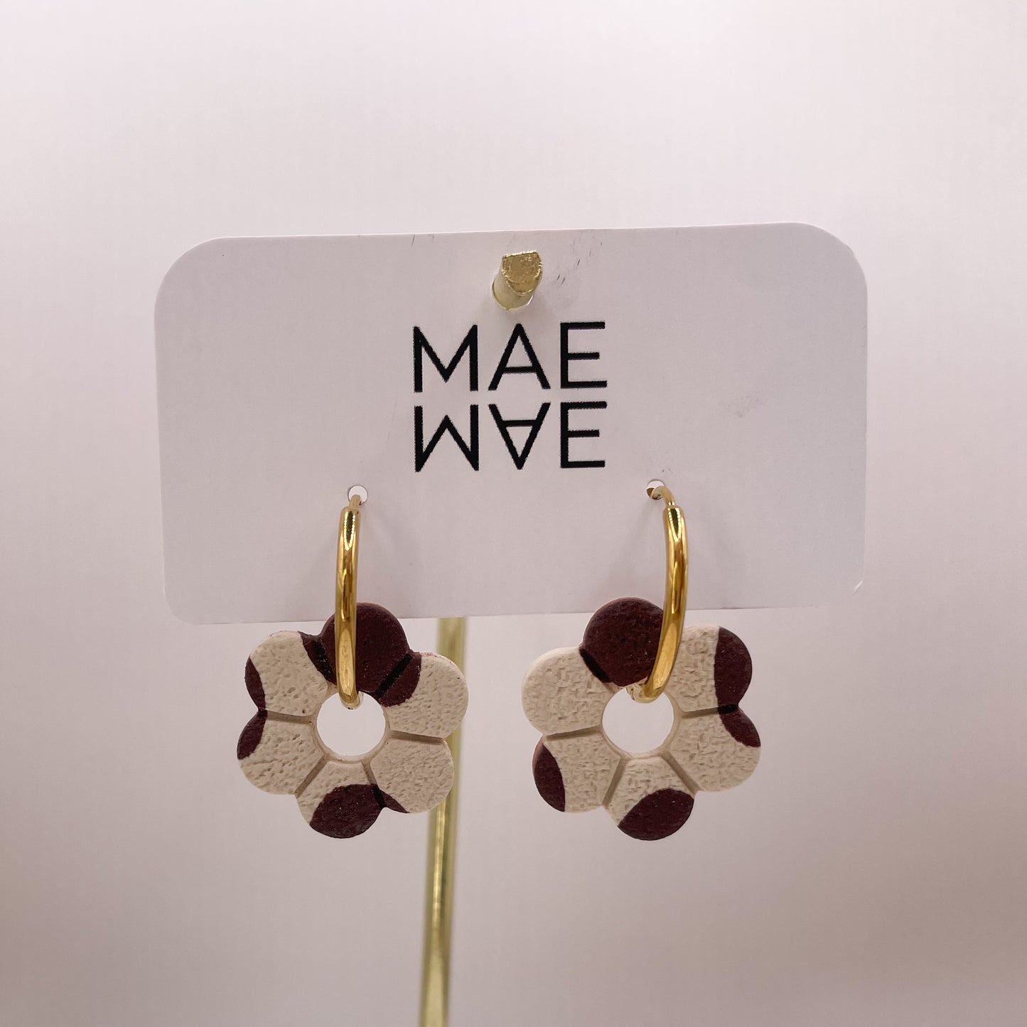 FLOWER beige bruin